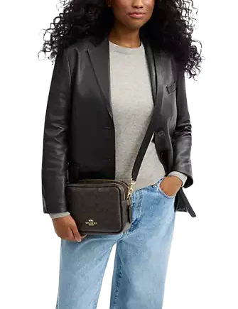 Coach Carey Crossbody Bag In Signature Canvas