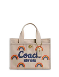 Coach Cargo Tote Bag 26 With Rainbow