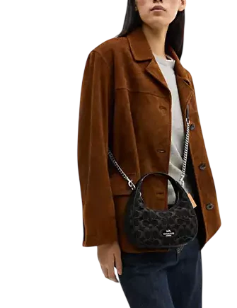 Coach Carmen Mini Crossbody Bag In Signature Denim