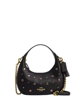 Coach Carmen Mini Crossbody Bag With Crystal
