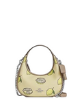 Coach Carmen Mini Crossbody Bag With Lemon Print