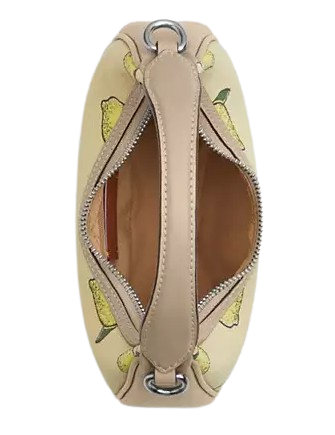 Coach Carmen Mini Crossbody Bag With Lemon Print