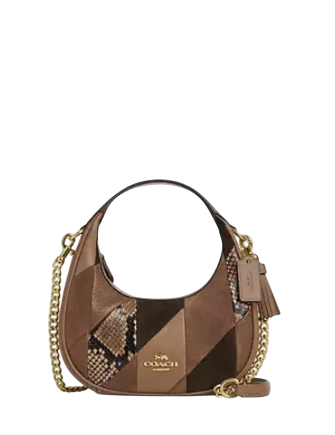Coach Carmen Mini Crossbody Bag With Patchwork