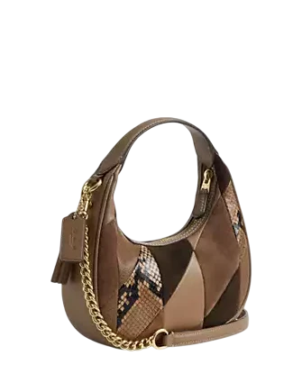 Coach Carmen Mini Crossbody Bag With Patchwork