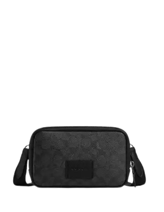 Coach Carrier Phone Crossbody In Signature Canvas