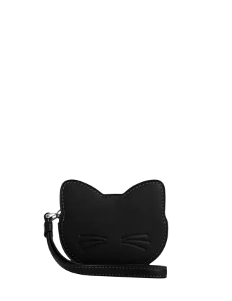Coach Cat Coin Case
