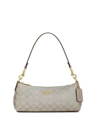 Coach Charlotte Shoulder Bag In Signature Canvas