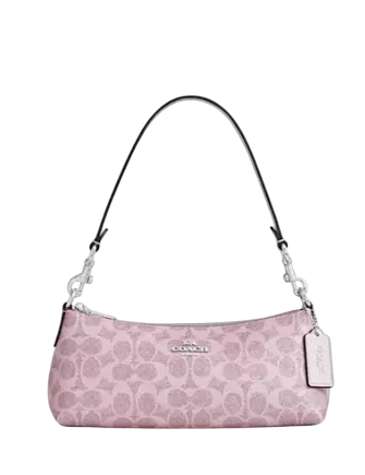 Coach Charlotte Shoulder Bag In Signature Canvas