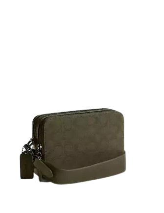 Coach Charter Crossbody Bag 19 In Signature Canvas Jacquard