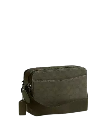 Coach Charter Crossbody Bag 24 In Signature Canvas Jacquard