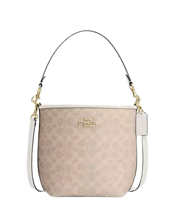 Coach City Bucket Bag In Signature Canvas