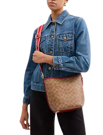 Coach City Bucket Bag In Signature Canvas