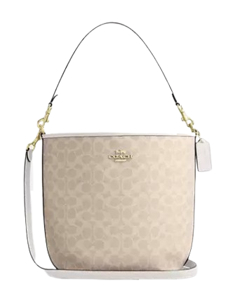 Coach City Large Bucket Bag In Signature Canvas