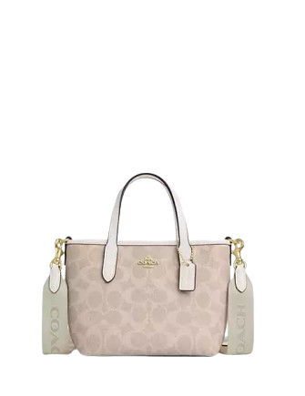 Coach City Mini Tote Bag In Signature Canvas
