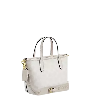 Coach City Mini Tote Bag In Signature Canvas