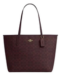 Coach City Tote Bag In Signature Canvas