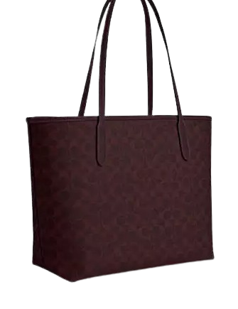 Coach City Tote Bag In Signature Canvas
