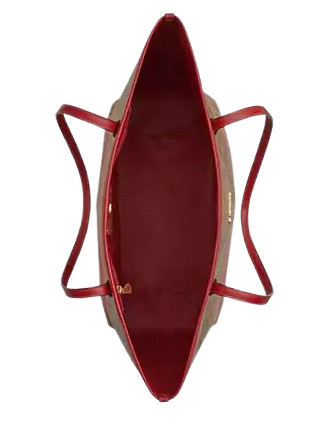Coach City Tote Bag In Signature Canvas With Stripe