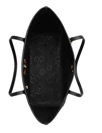 Coach City Tote Bag With Cherry Print