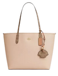 Coach City Tote Bag With Shell Charm