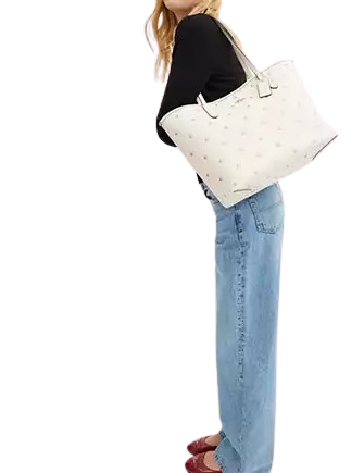 Coach City Tote Bag With Star Print