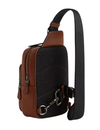 Coach Coach X Peanuts Racer Sling Pack In Signature Canvas With Snoopy Print