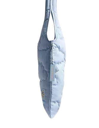 Coach Coachtopia Loop Flat Tote In Recycled Polyester With Cloud Quilting