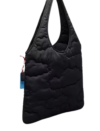Coach Coachtopia Loop Flat Tote With Cloud Quilting