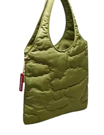Coach Coachtopia Loop Flat Tote With Cloud Quilting