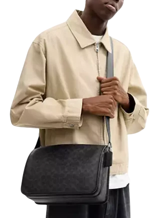 Coach Colby Messenger Bag 32 In Signature Canvas