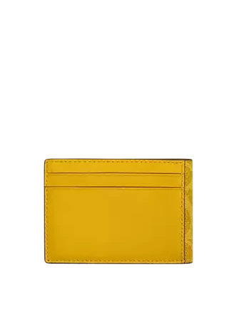Coach Compact Billfold Wallet In Signature Canvas