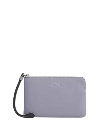 Coach Corner Zip Wristlet