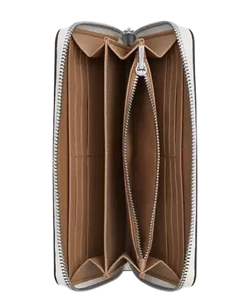 Coach Cosmic Coach Long Zip Around Wallet With Rocket Print