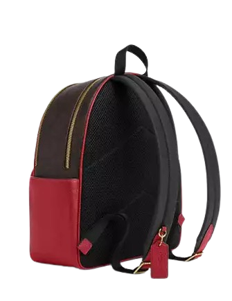 Coach Court Backpack In Maxi Signature Canvas