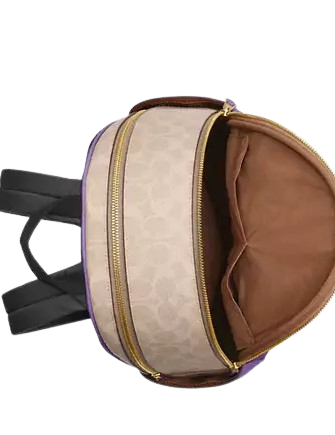Coach Court Backpack In Signature Canvas