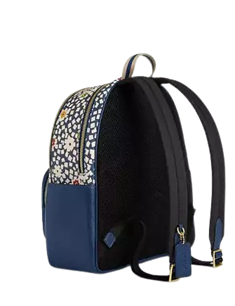 Coach Court Backpack With Floral Print