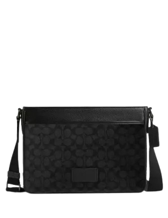 Coach District Crossbody Bag In Signature Canvas