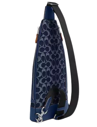 Coach Dominic Sling Pack In Signature Denim