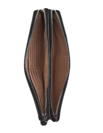 Coach Double Zip Wallet