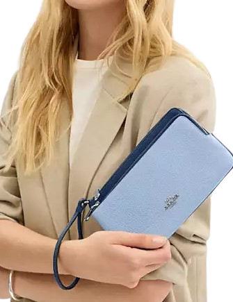 Coach Double Zip Wallet
