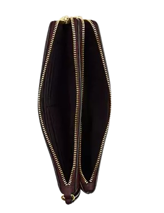 Coach Double Zip Wallet