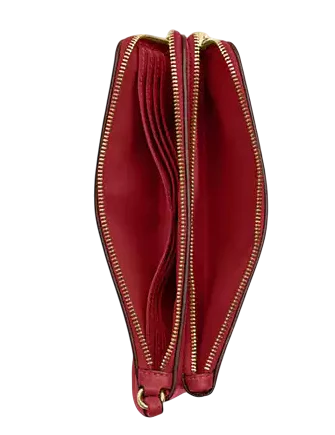 Coach Double Zip Wallet