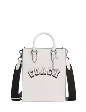 Coach Dylan Tote Bag With Varsity Motif