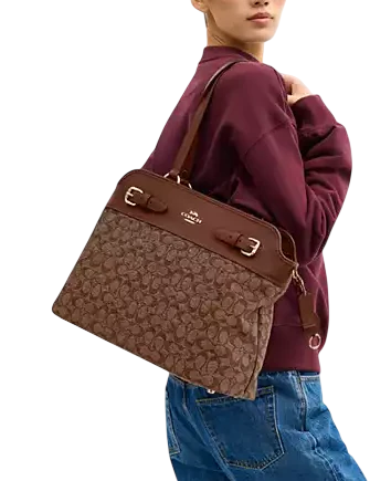 Coach Easton Tote Bag In Signature Chenille