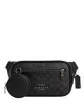 Coach Elias Belt Bag In Signature Canvas