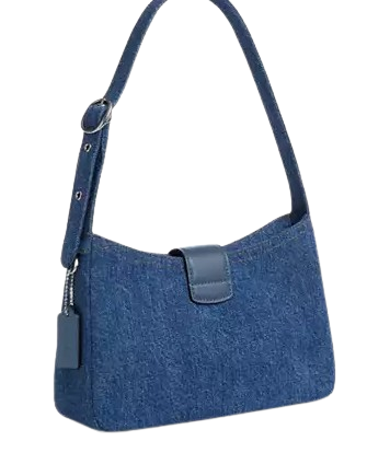Coach Eliza Shoulder Bag In Denim