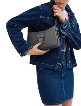 Coach Eliza Shoulder Bag With Zipper Closure