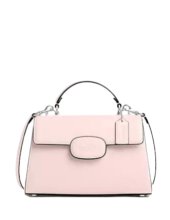 Coach Eliza Top Handle With Leather Covered Closure