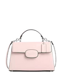 Coach Eliza Top Handle With Leather Covered Closure