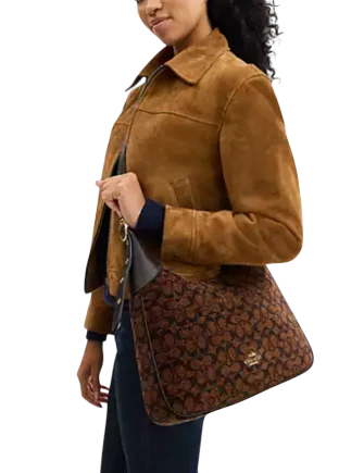 Coach Ella Shoulder Bag In Signature Chenille